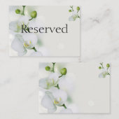 Soft Elegant Orchid Plaatskaartje (Voorkant / Achterkant)