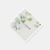 Soft Elegant Orchid Servet (Hoek)