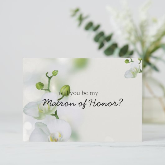 Soft Elegant Orchid zal jij mijn matroos zijn. (Staand voorkant)