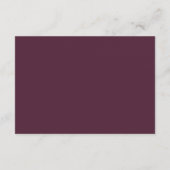 Soft Elegant Rozen Burgundy Cream Lijst Informatiekaartje (Achterkant)