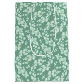 Soft Elegant Sage Eucalyptus Medium Gift Bag Cadeauzakje (Achterkant)
