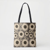 Soft Empress Florals Brown Empress  Tote Bag (Voorkant)