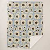 Soft Empress Florals Radiant Empress Sherpa Deken (Voorkant)