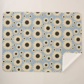 Soft Empress Florals Radiant Empress Sherpa Deken (Voorkant (horizontaal))