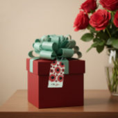 Soft Empress Florals Velvet Cadeaulabel