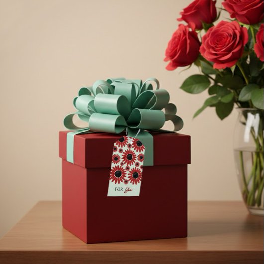 Soft Empress Florals Velvet Cadeaulabel