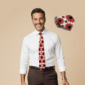 Soft Empress Florals Velvet Stropdas