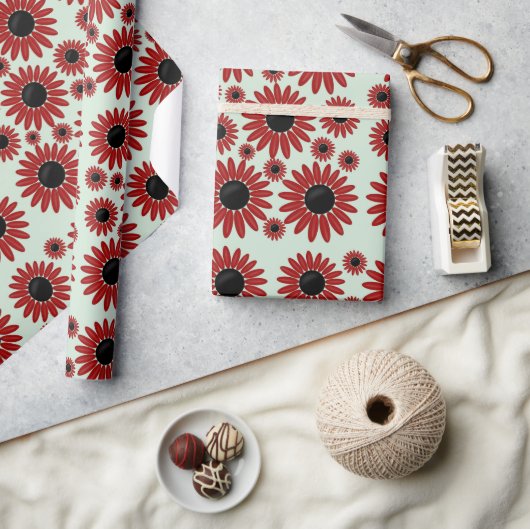 Soft Express Florals Velvet Cadeaupapier (Crafts)