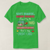 Soft fabric warm fabric buy it by the yard quiltin t-shirt (Design voorkant)