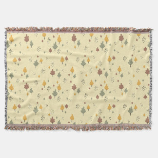 Soft Fall Vibe" Verstrooide Blad Deken