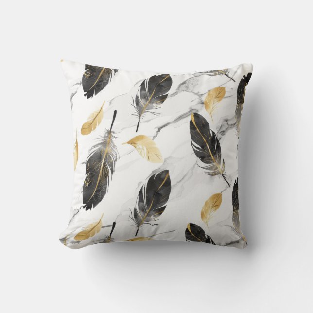 "Soft Feathers Decorative Pillow" Kussen (Voorkant)