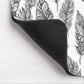 Soft Feathers Doodle Muismat (Hoek)