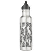 Soft Feathers Doodle Waterfles (Links)