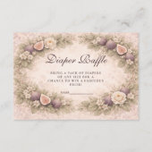 Soft Fig Garden Storybook Diapper Raffle Informatiekaartje (Voorkant)