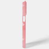 Soft Floating Pink Hearts Custom Case-Mate iPhone Case (Achterkant / Rechts)