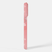 Soft Floating Pink Hearts Custom iPhone Hoesje (Rechterkant)