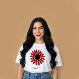 Soft Floral Empress Collectie T-shirt