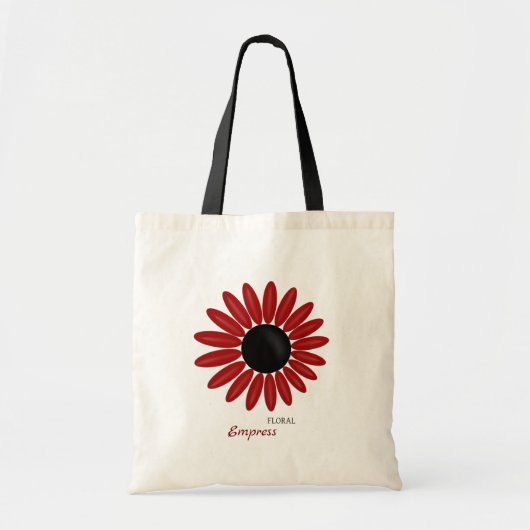 Soft Floral Empress Collectie Tote Bag (Voorkant)