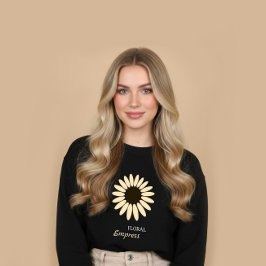 Soft Floral Empress Collectie Tri-Blend Shirt