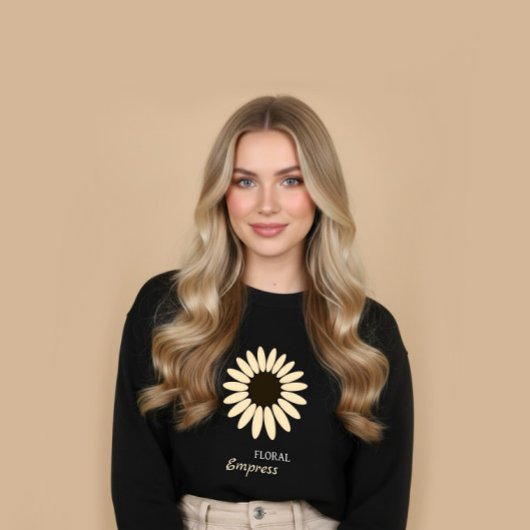 Soft Floral Empress Collectie Tri-Blend Shirt