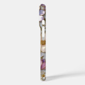 Soft Floral iPhone Case Pastel Flower Design (Achterkant / Links)