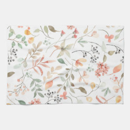 Soft Floral Kitchen Towel Theedoek
