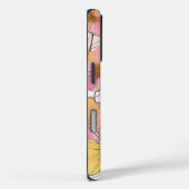 Soft Floral Line Art Case-Mate iPhone Case (Achterkant / Rechts)