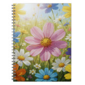 Soft Floral Pattern Collection Notitieboek (Voorkant)