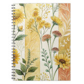 Soft Floral Pattern Collection Notitieboek (Voorkant)