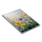 Soft Floral Pattern Collection Notitieboek (Rechterzijde)