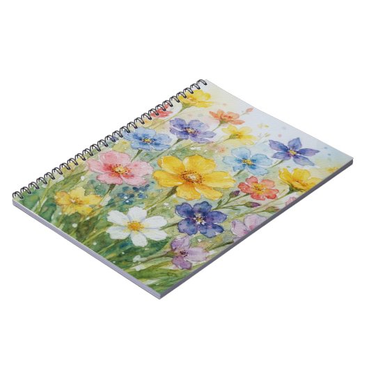 Soft Floral Pattern Collection Notitieboek (Linkerzijde)