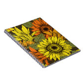 Soft Floral Pattern Collection Notitieboek (Rechterzijde)