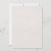 Soft Floral Pattern Flat Card (Achterkant)