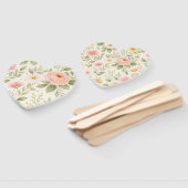 Soft Floral Watercolor Pattern   Handwaaier (Niet-gemonteerd)