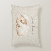 Soft Fluffy Sleeping Sheep Accent Kussen (Voorkant(Verticaal))