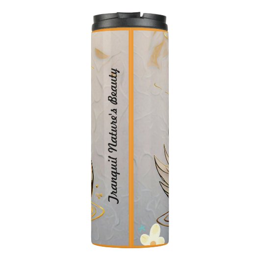 "Soft Focus Serenity" Thermosbeker (Achterkant)