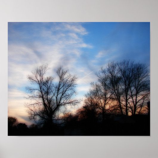 Soft Focus Sunset Print (Voorkant)