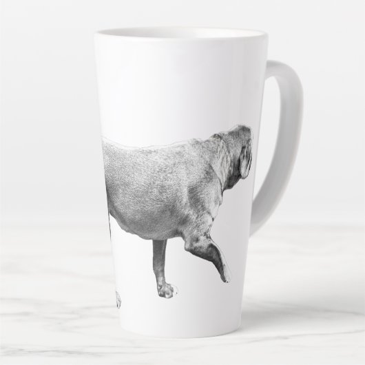 soft frost stride latte mok (Rechterhoek)