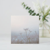 Soft Frosty Morning Nature Kaart (Staand voorkant)