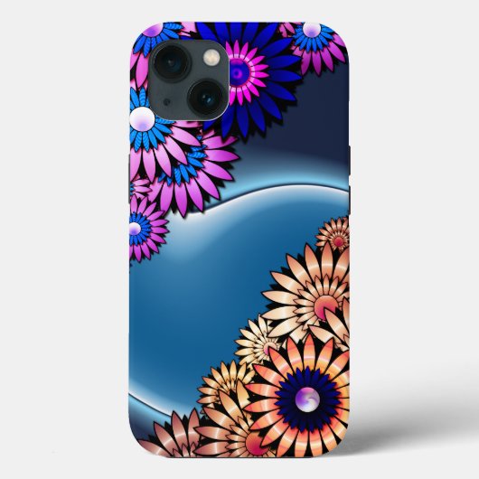 Soft Funky Flowers Case-Mate iPhone Case (Achterkant)