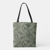 Soft Garden Mist Botanical Layers Tote Bag (Achterkant)