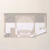 Soft Geometric Blocks – Simple and Sleek Bad Handdoek (Handdoek)