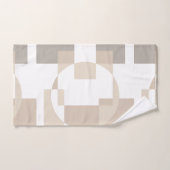 Soft Geometric Blocks – Simple and Sleek Bad Handdoek (Handdoek)
