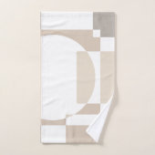 Soft Geometric Blocks – Simple and Sleek Bad Handdoek (Handdoek)