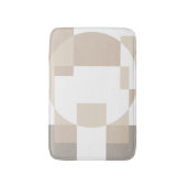 Soft Geometric Blocks – Simple and Sleek Badmat (Voorkant Verticaal)