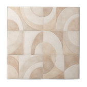 Soft Geometric Seamless Ceramic Tile Tegeltje (Voorkant)