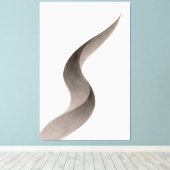 Soft Geometry of Stillness Canvas Afdruk (Insitu (Houten vloer))