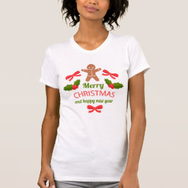 Soft Gingerbread Christmas Slim Fit Tee USA T-shirt