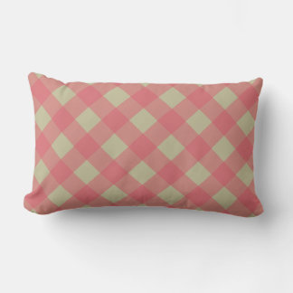 Soft Gingham Throw Pillow – Cozy Check  Kussen