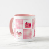 Soft Girl Aesthetic Coquette Mug Mok (Voorkant links)